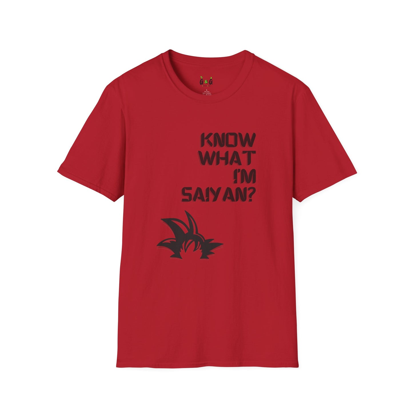 Anime T-Shirt - Know What I'm Saiyan