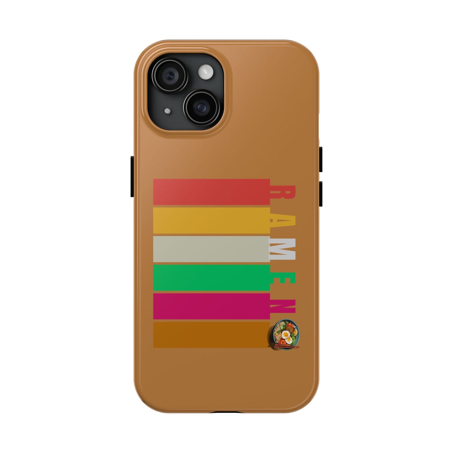 Colorful Ramen Tough Phone Cases - Cute Sushi Gift, Foodie Accessory, Unique Phone Cover, Fun Kitchen Decor, Vibrant Phone Protector
