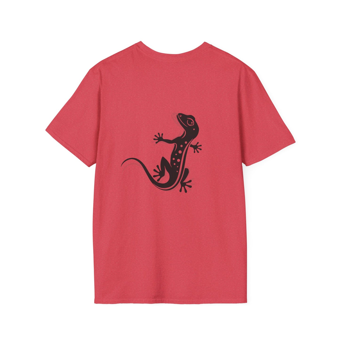 Gecko Japanese Style Unisex T-Shirt, Lizard Graphic Tee, Reptile Lover Gift, Animal Print Top, Asian Inspired Shirt
