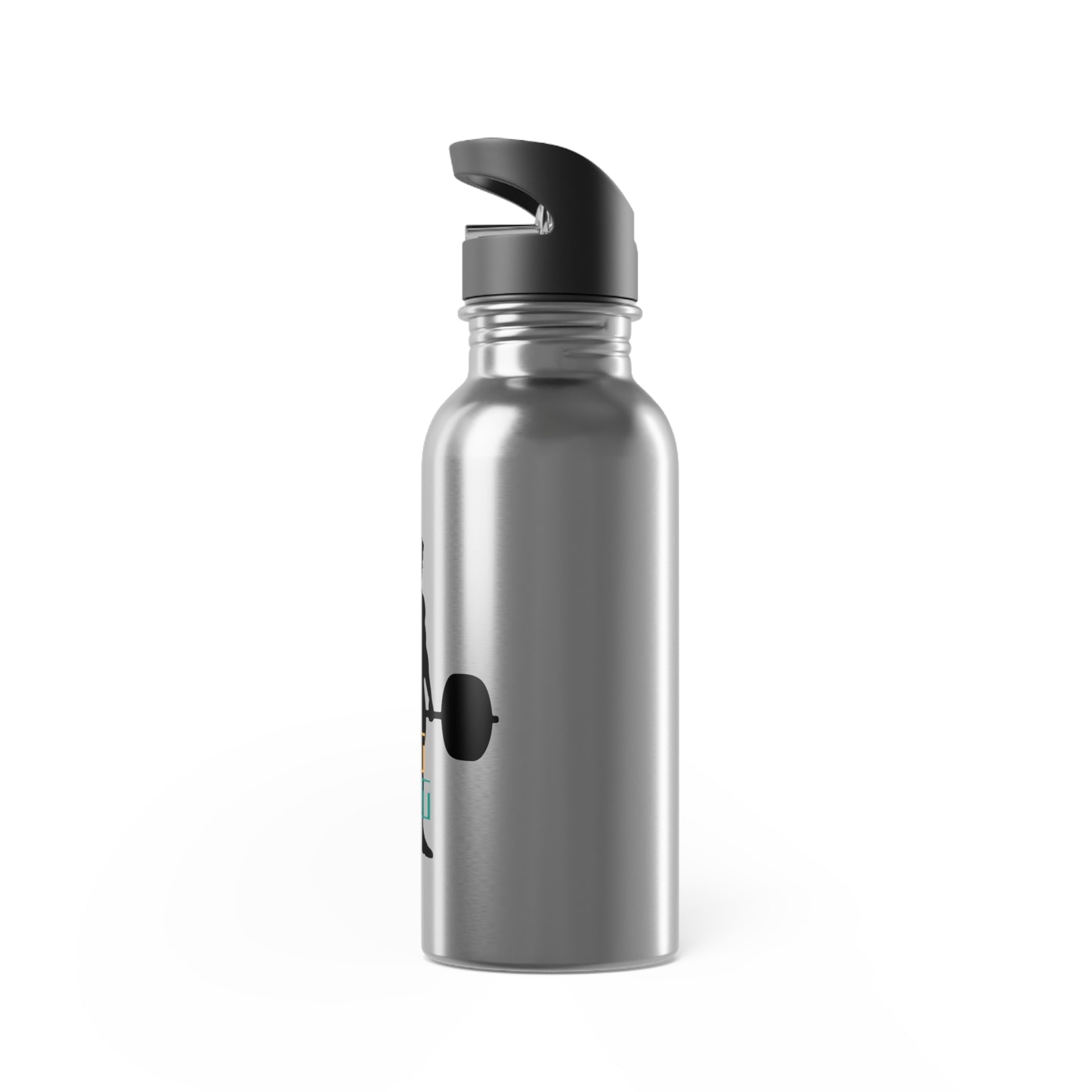 Stainless Steel Water Bottle, Lift Sweat Repeat Workout Thirst Quencher for Him, Durable Exercise Running, Gym Gift, Fitness Gear, Hydration