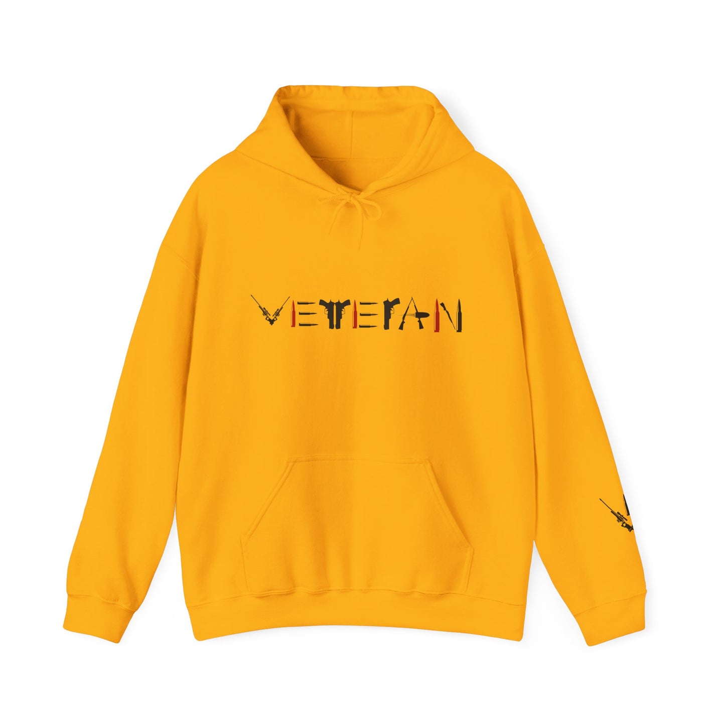 Pew Pew Veteran Inspired Hooded Sweatshirt