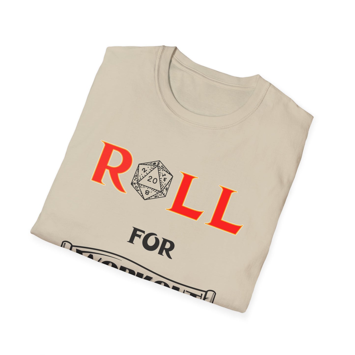 DND Fantasy Workout Unisex T-Shirt, Dungeons and Dragons Weightlifting Tee, Funny Exercise Shirt