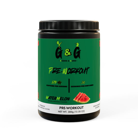 Pre-Workout Supplement, Watermelon (300g, 10.58oz)