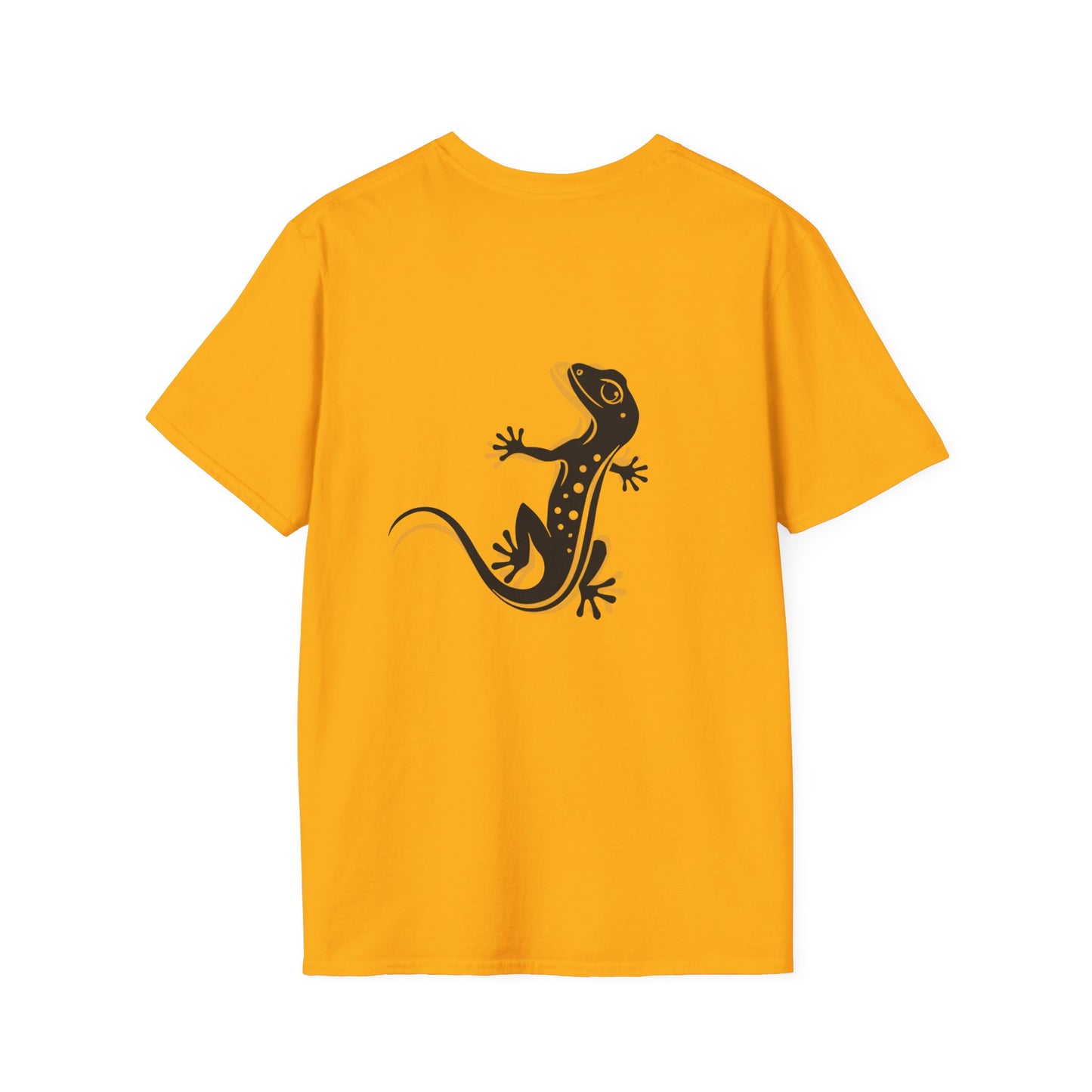 Gecko Japanese Style Unisex T-Shirt, Lizard Graphic Tee, Reptile Lover Gift, Animal Print Top, Asian Inspired Shirt