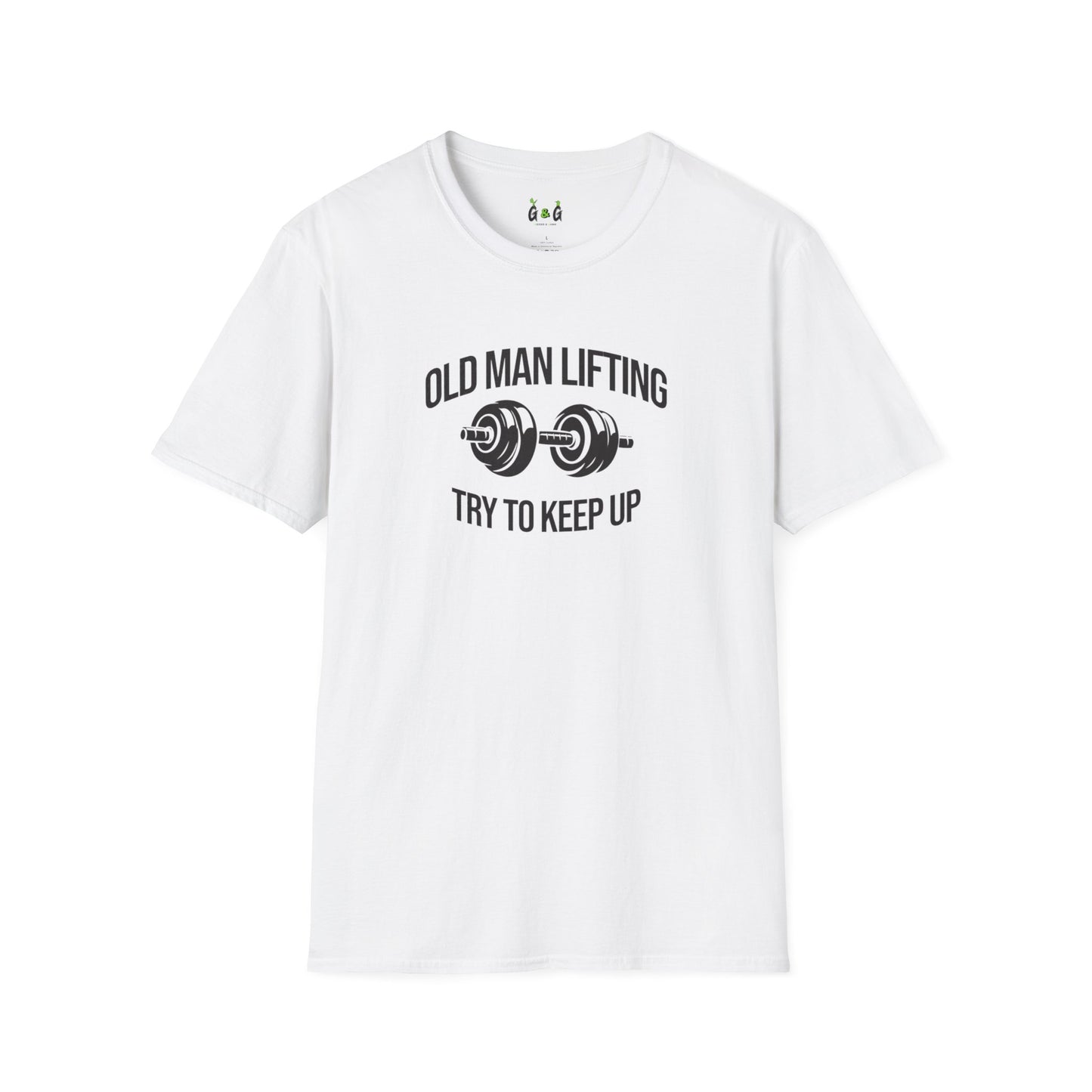 Old Man Lifting - Funny Weightlifting Unisex T-Shirt