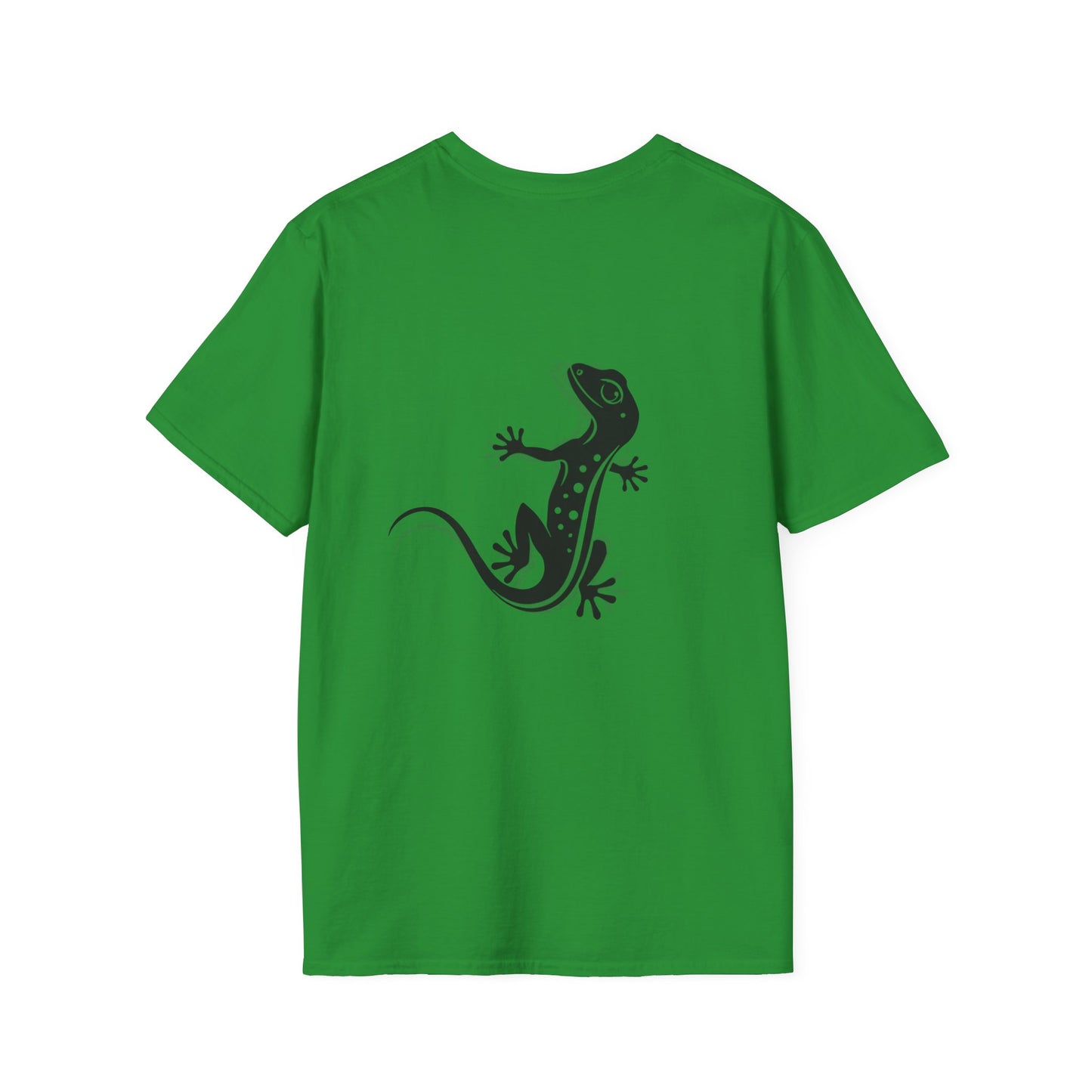 Gecko Japanese Style Unisex T-Shirt, Lizard Graphic Tee, Reptile Lover Gift, Animal Print Top, Asian Inspired Shirt