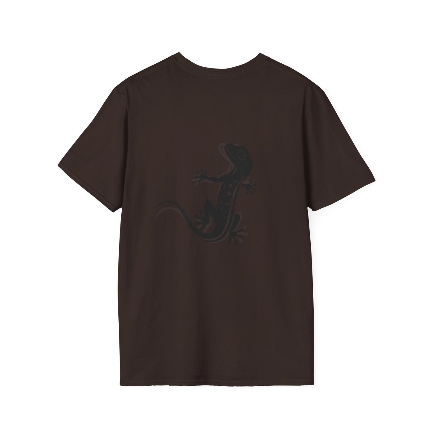 Gecko Japanese Style Unisex T-Shirt, Lizard Graphic Tee, Reptile Lover Gift, Animal Print Top, Asian Inspired Shirt