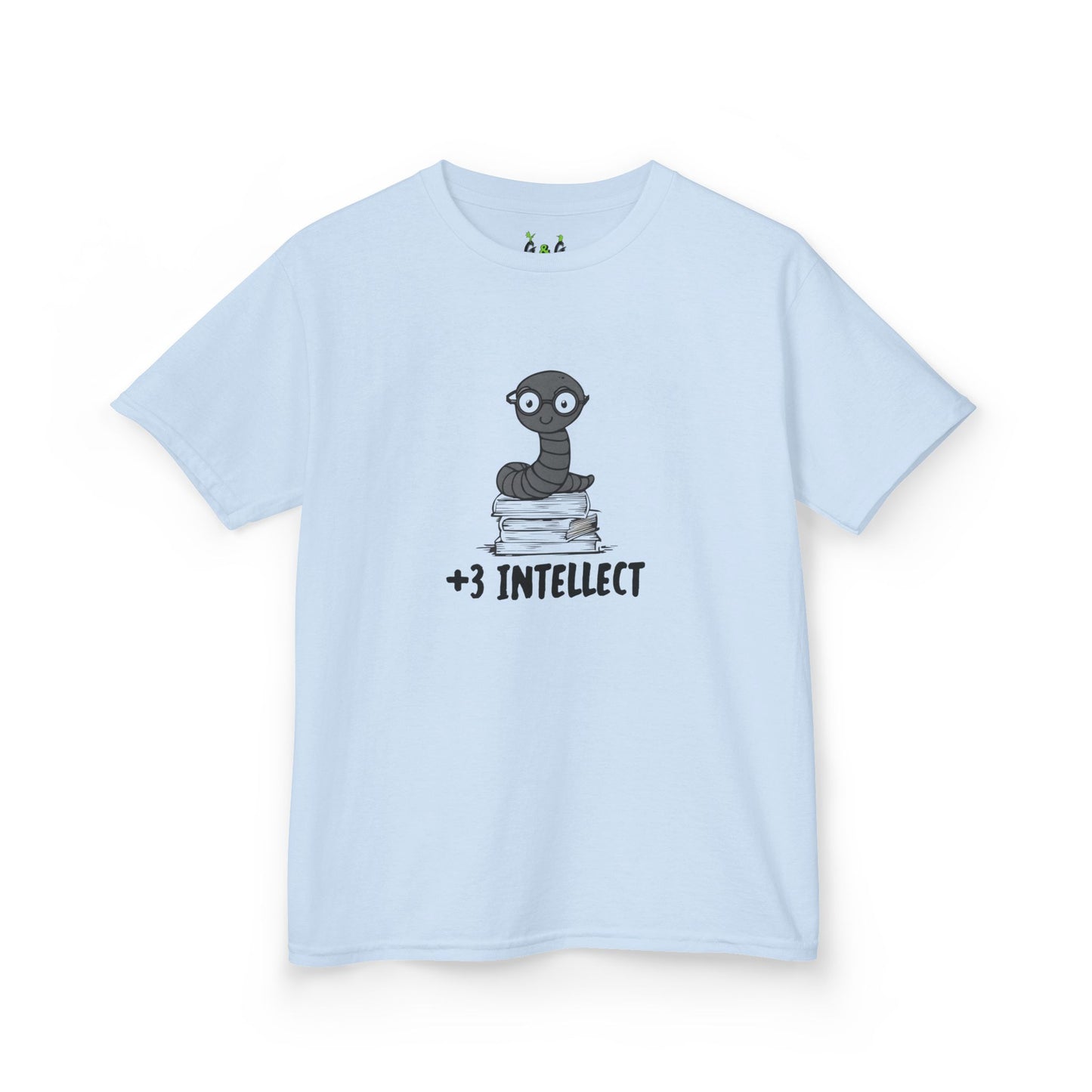 Kids DND T-shirt, +3 intellect, Gaming Tee, RPG Shirt, Funny Children's Clothing, Roleplaying Gift