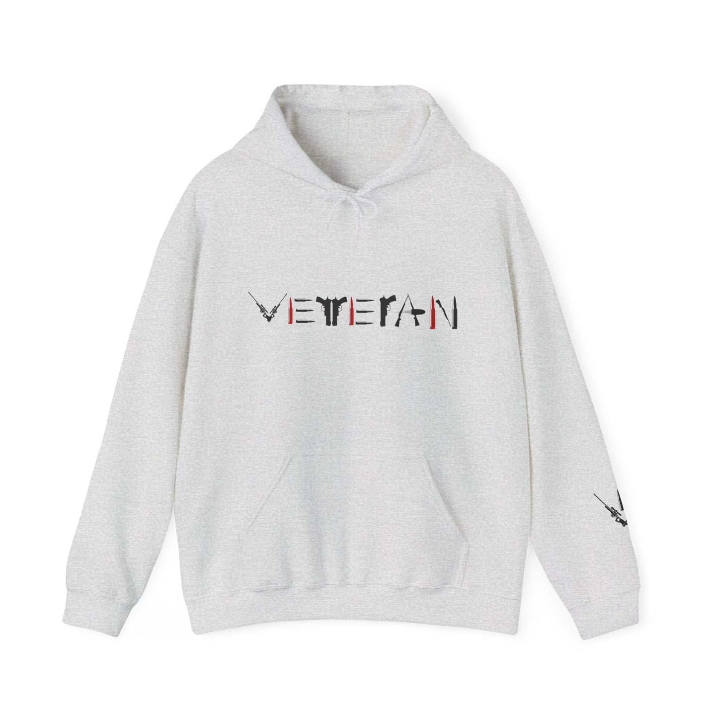 Pew Pew Veteran Inspired Hooded Sweatshirt