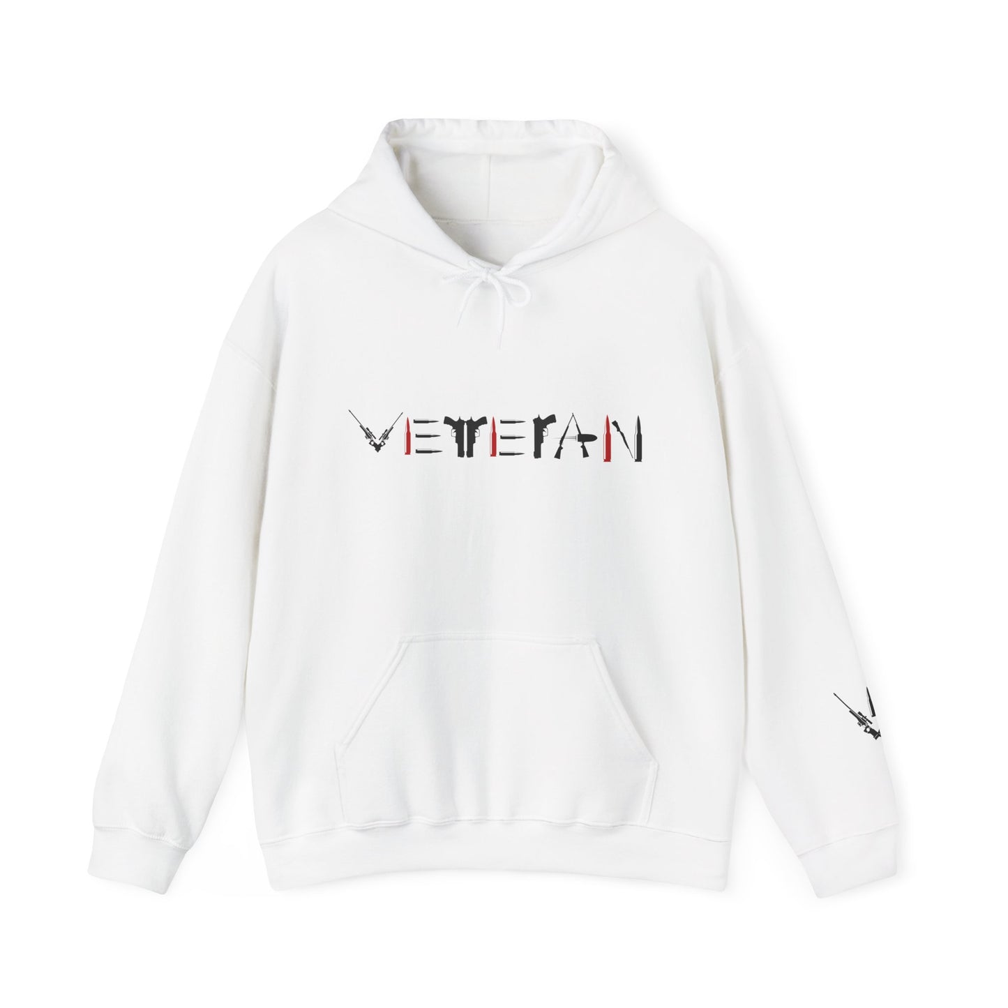 Pew Pew Veteran Inspired Hooded Sweatshirt
