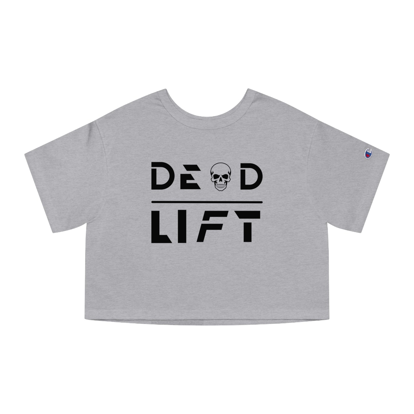 Dead Lift Cropped T-Shirt for Powerlifting and Workout Enthusiasts