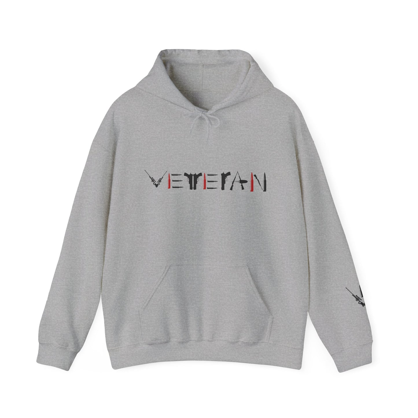Pew Pew Veteran Inspired Hooded Sweatshirt