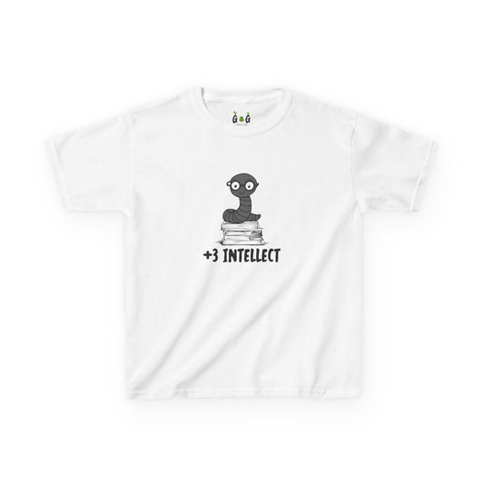 Kids DND T-shirt, +3 intellect, Gaming Tee, RPG Shirt, Funny Children's Clothing, Roleplaying Gift