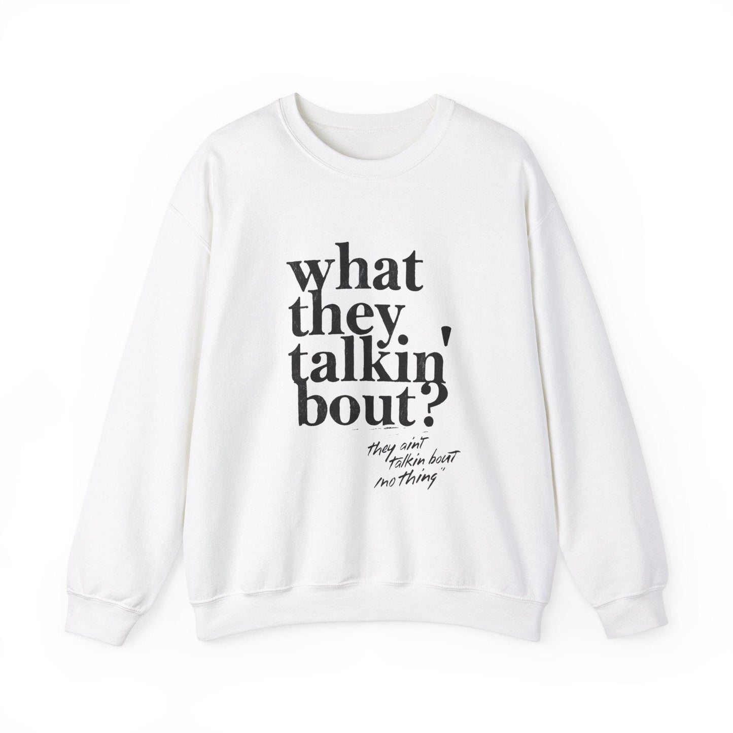 Funny Hip Hop Quote Crewneck Sweatshirt, Rapper Music Lyrics Jumper, Trendy Streetwear, Cool Urban Pullover, Unisex Hoodie, Gift for Music