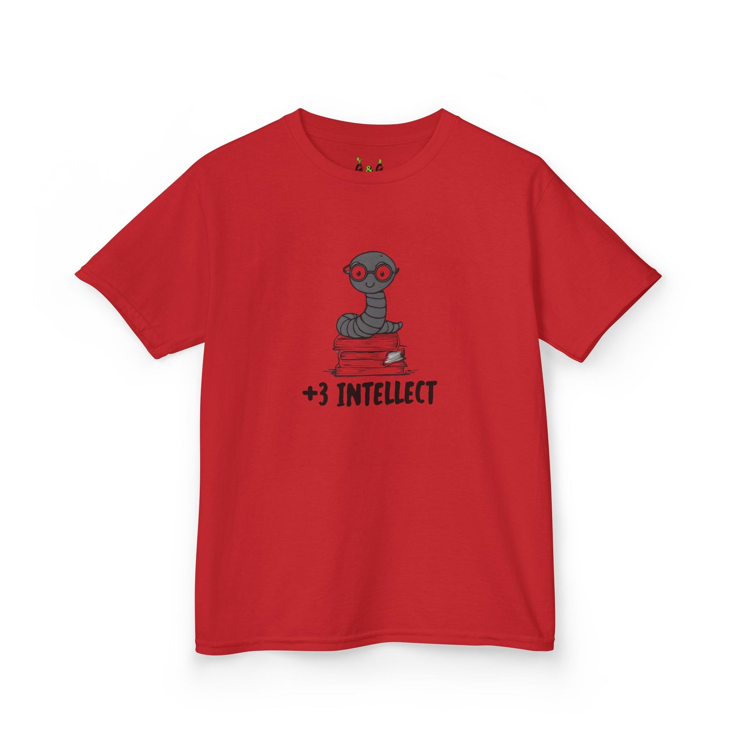 Kids DND T-shirt, +3 intellect, Gaming Tee, RPG Shirt, Funny Children's Clothing, Roleplaying Gift