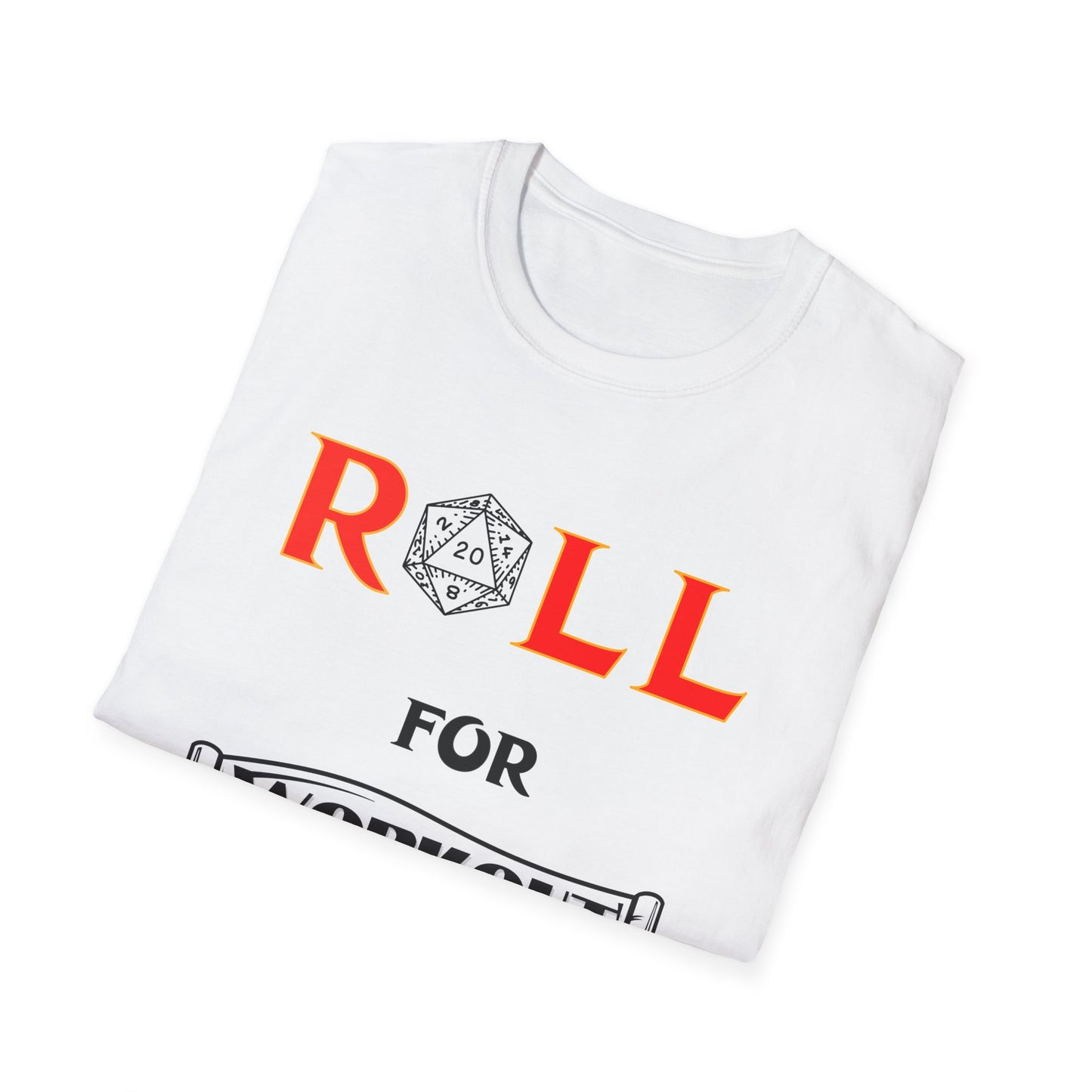 DND Fantasy Workout Unisex T-Shirt, Dungeons and Dragons Weightlifting Tee, Funny Exercise Shirt