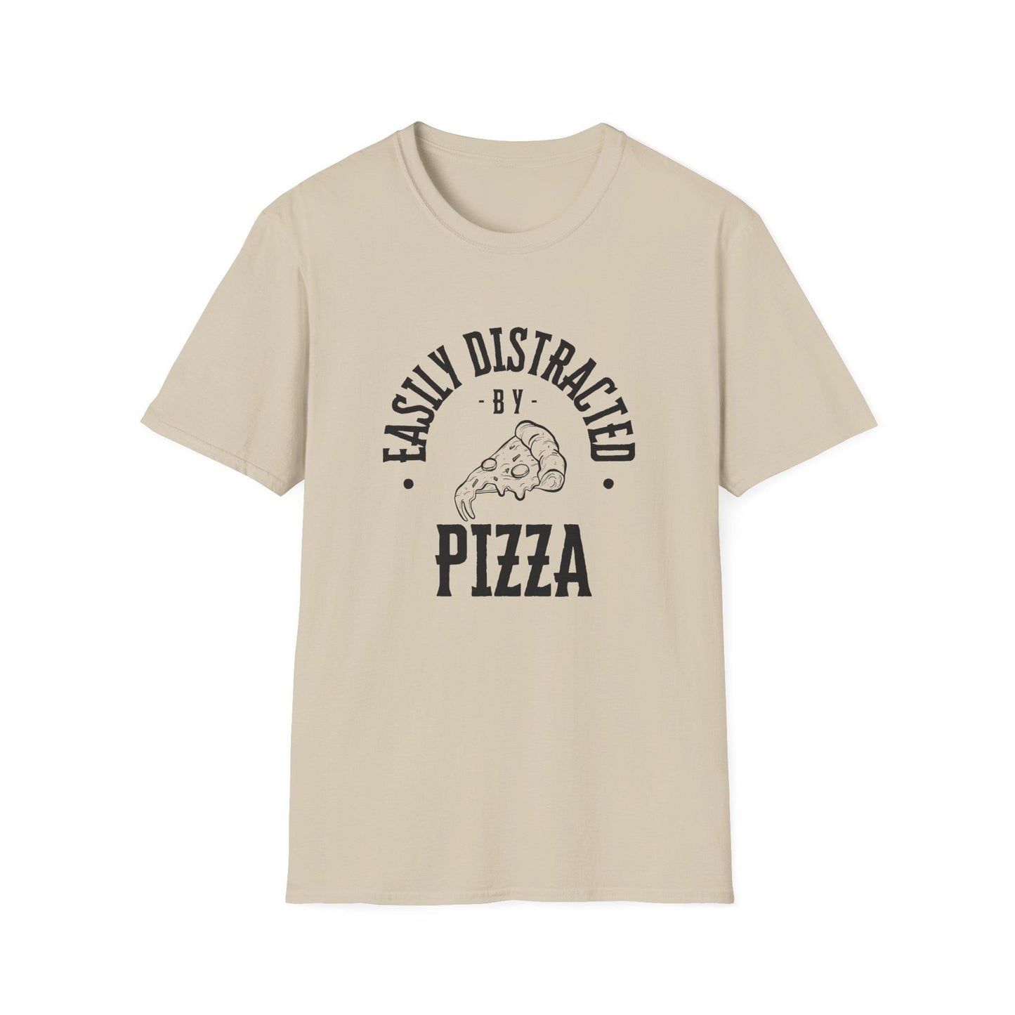 Funny Pizza Love Unisex Softstyle T-Shirt, Graphic Tee