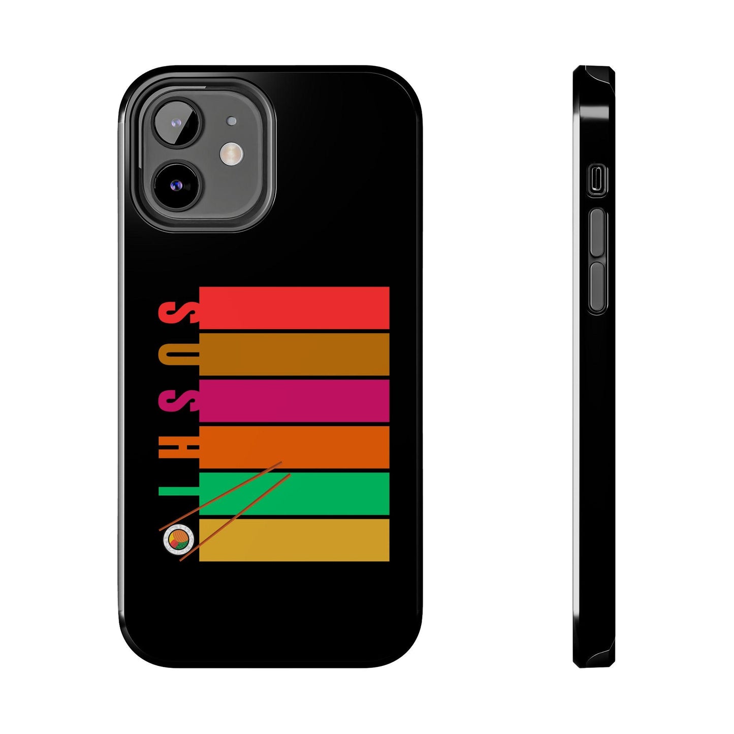 Sushi Lover Phone Case, Durable Tough Cover for Foodies, Cute Sushi Art for Birthdays, Anime Gifts, Unique Kitchen Decor