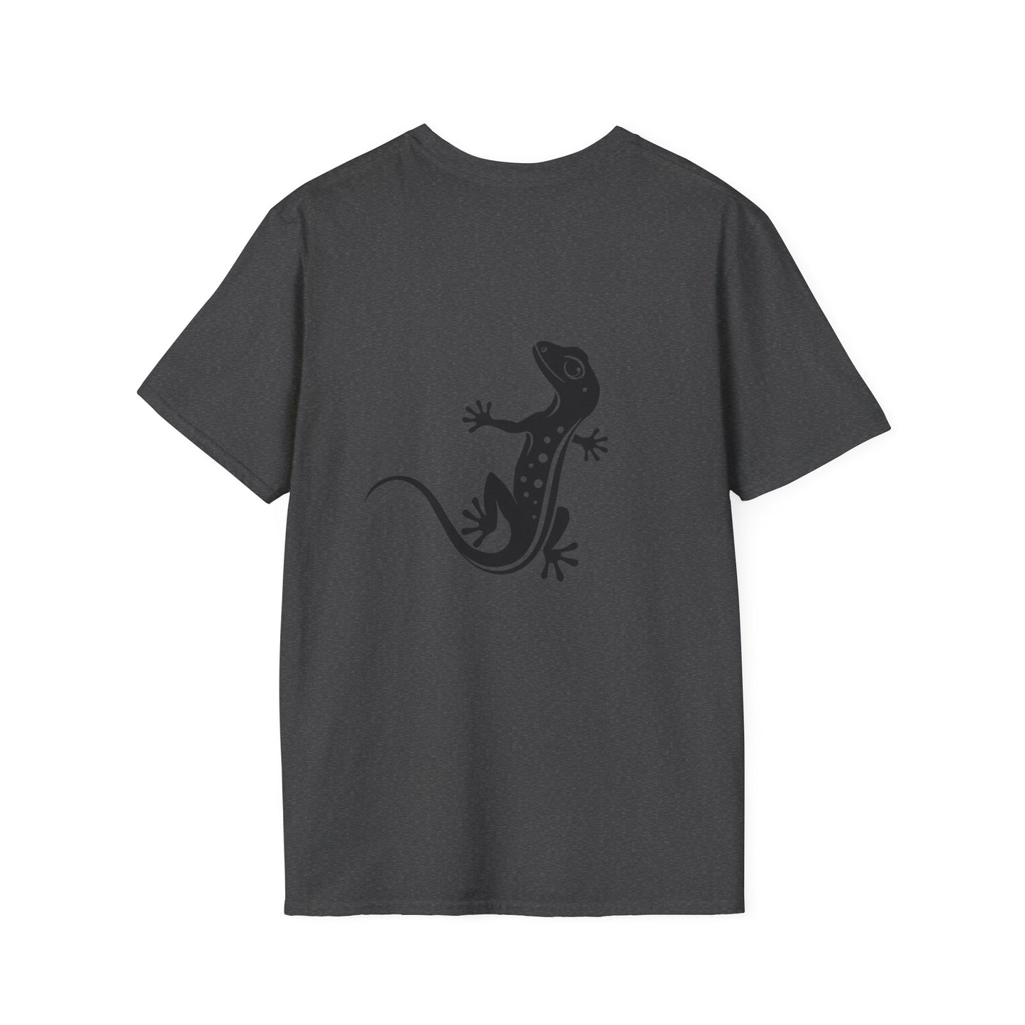 Gecko Japanese Style Unisex T-Shirt, Lizard Graphic Tee, Reptile Lover Gift, Animal Print Top, Asian Inspired Shirt