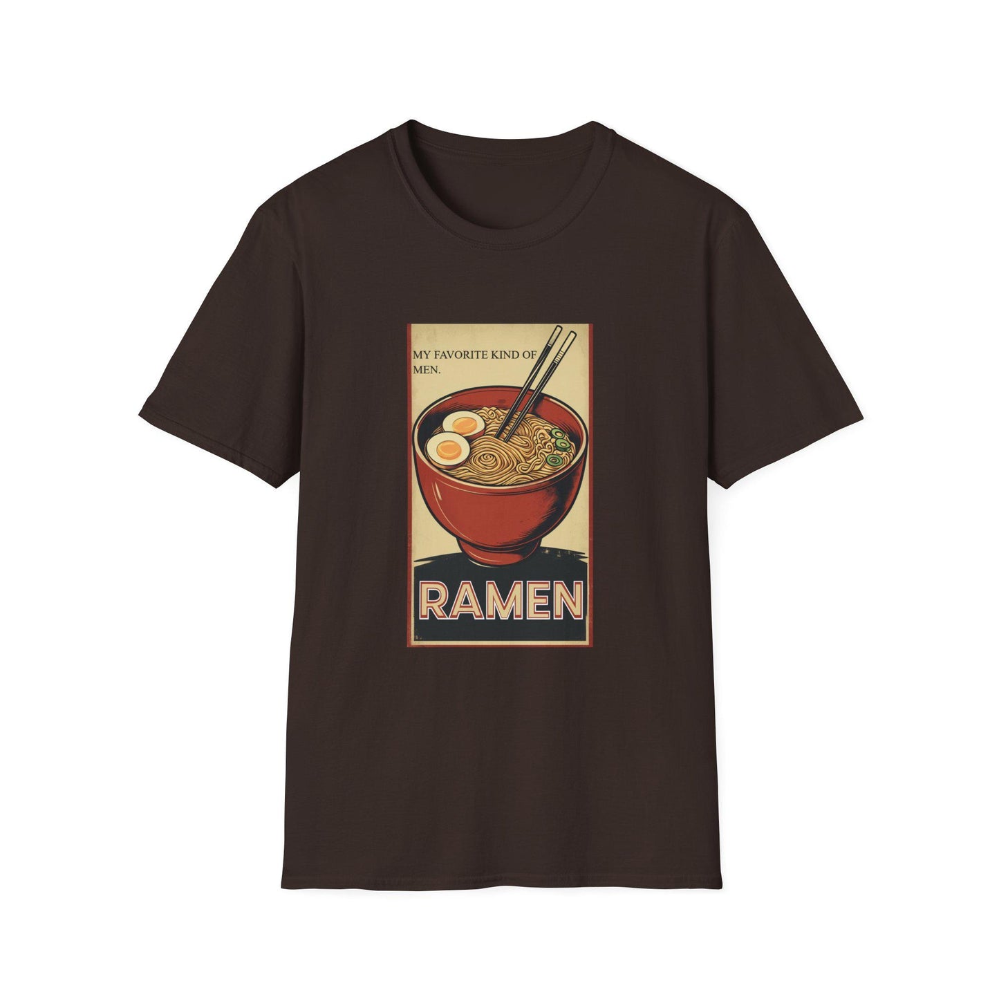 Ramen Lover Unisex T-Shirt, Funny Foodie Tee, Gift for Chefs, Casual Wear, Perfect for Foodies and Ramen Lovers
