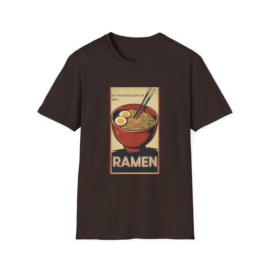 Ramen Lover Unisex T-Shirt, Funny Foodie Tee, Gift for Chefs, Casual Wear, Perfect for Foodies and Ramen Lovers