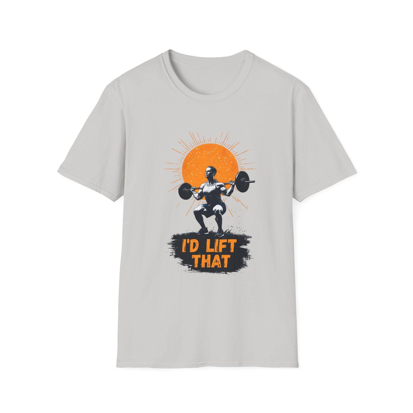 Men's Powerlifting Unisex Softstyle T-Shirt, Exercise Apparel