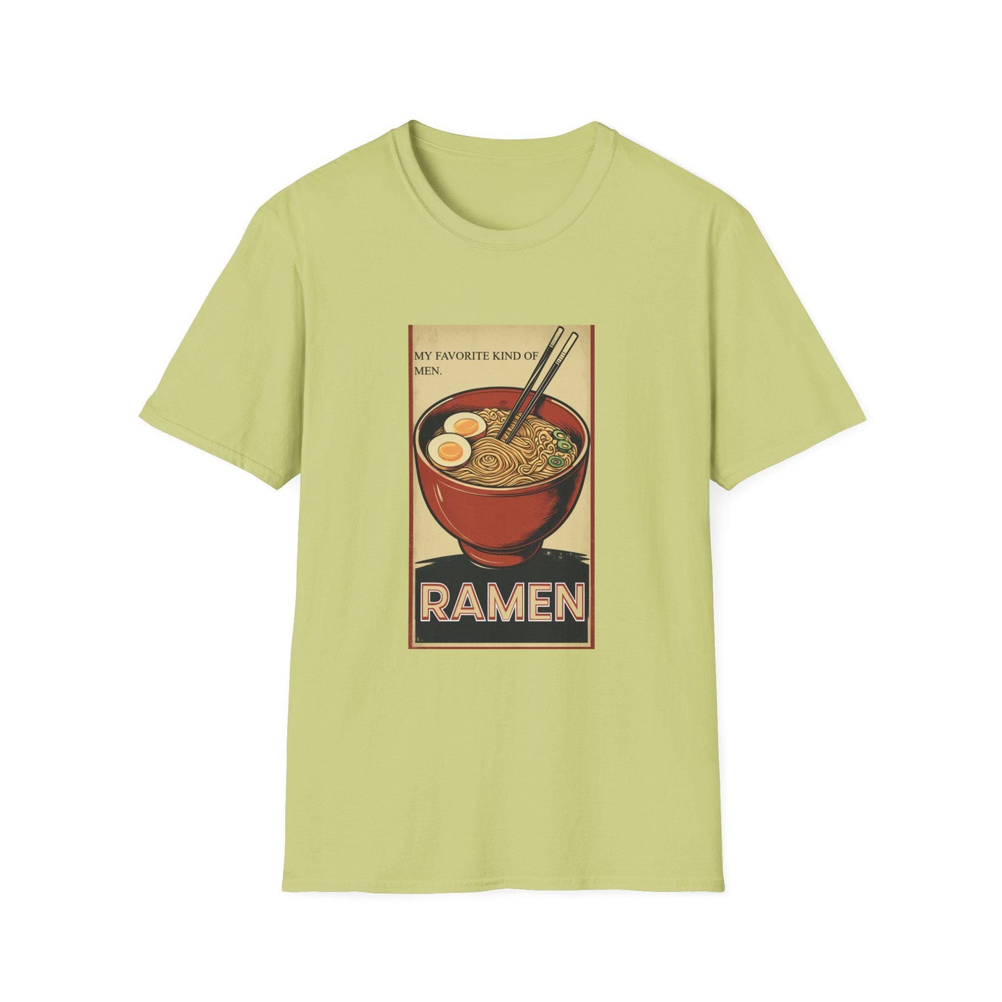 Ramen Lover Unisex T-Shirt, Funny Foodie Tee, Gift for Chefs, Casual Wear, Perfect for Foodies and Ramen Lovers
