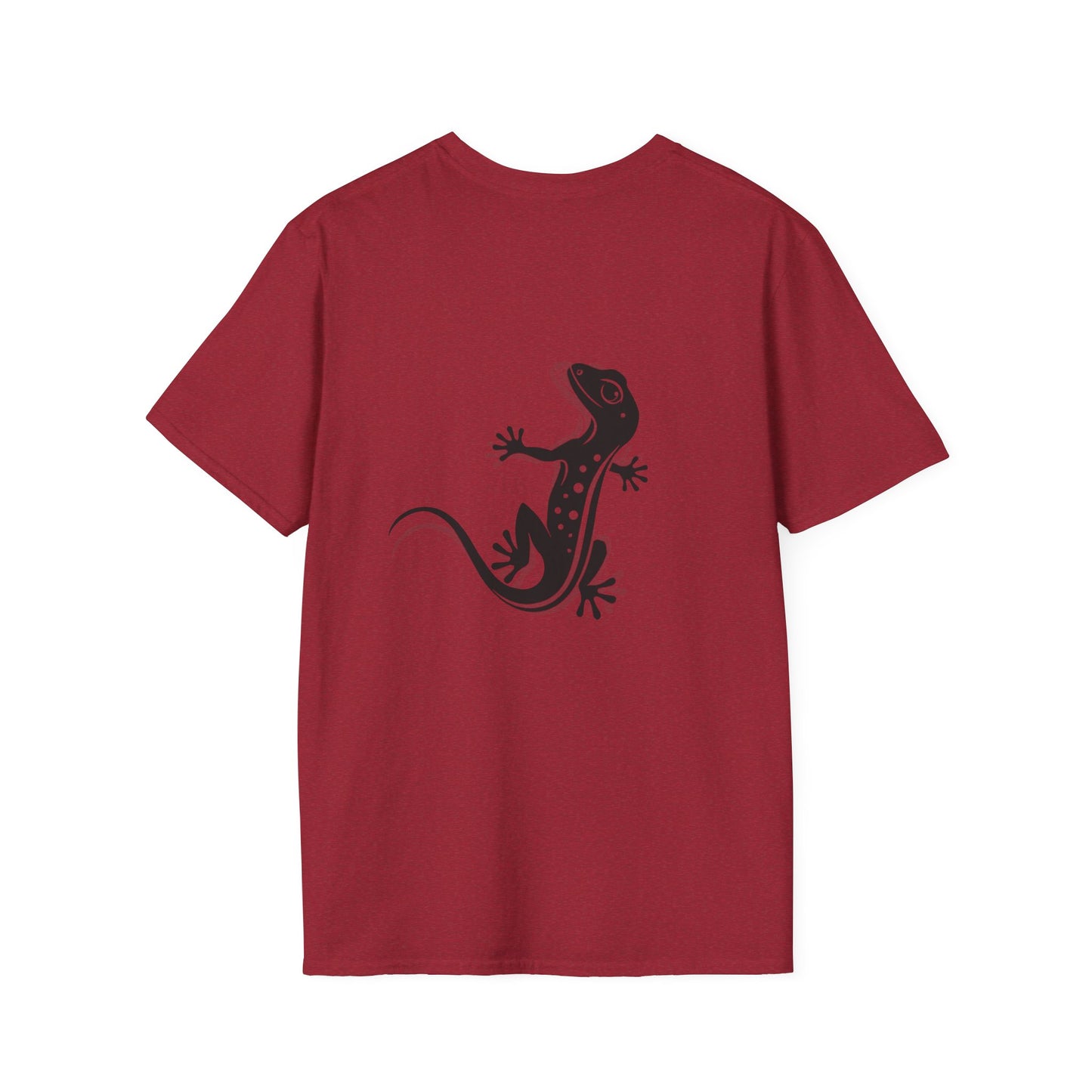 Gecko Japanese Style Unisex T-Shirt, Lizard Graphic Tee, Reptile Lover Gift, Animal Print Top, Asian Inspired Shirt