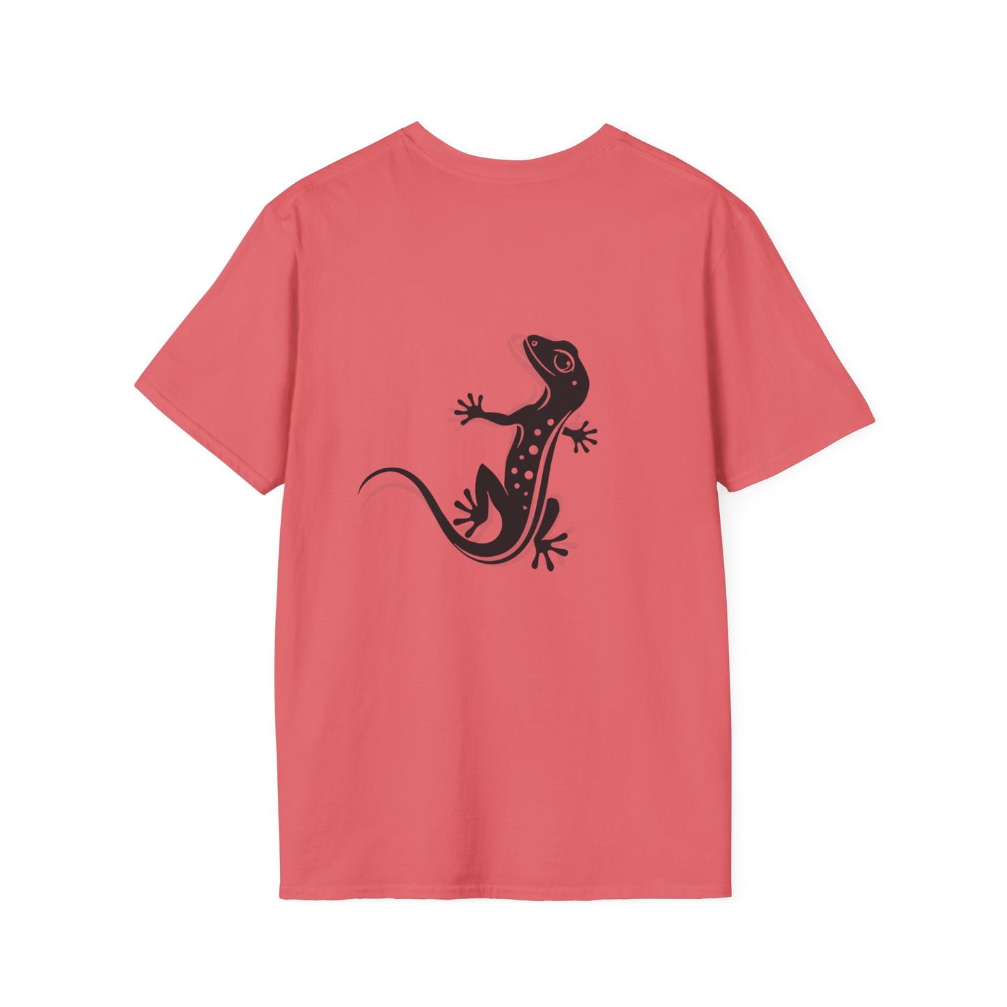 Gecko Japanese Style Unisex T-Shirt, Lizard Graphic Tee, Reptile Lover Gift, Animal Print Top, Asian Inspired Shirt