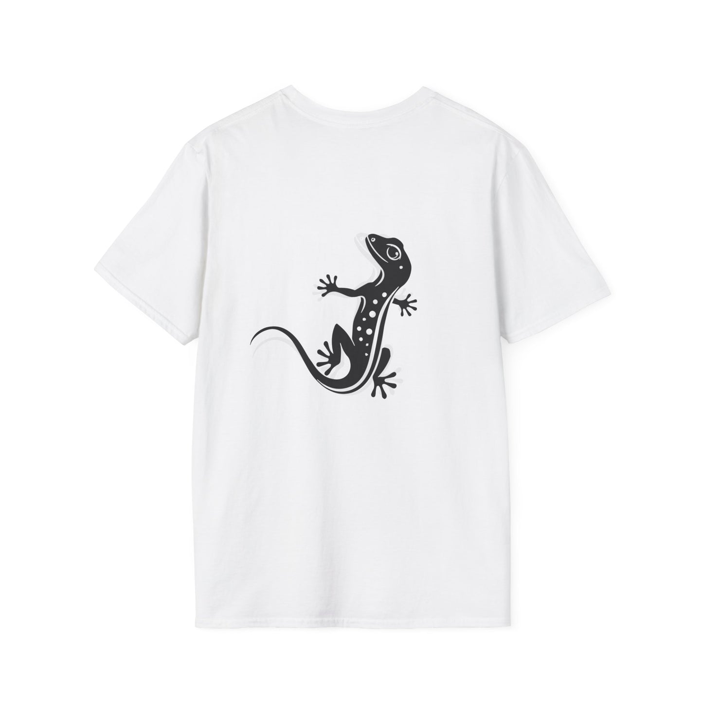 Gecko Japanese Style Unisex T-Shirt, Lizard Graphic Tee, Reptile Lover Gift, Animal Print Top, Asian Inspired Shirt