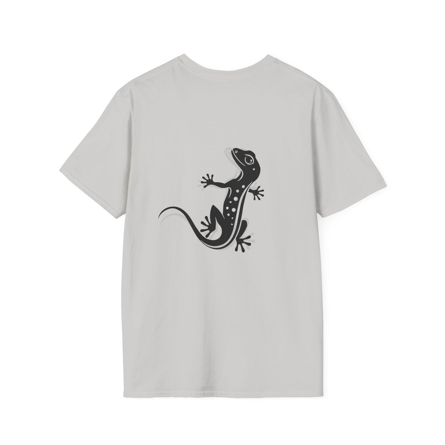 Gecko Japanese Style Unisex T-Shirt, Lizard Graphic Tee, Reptile Lover Gift, Animal Print Top, Asian Inspired Shirt