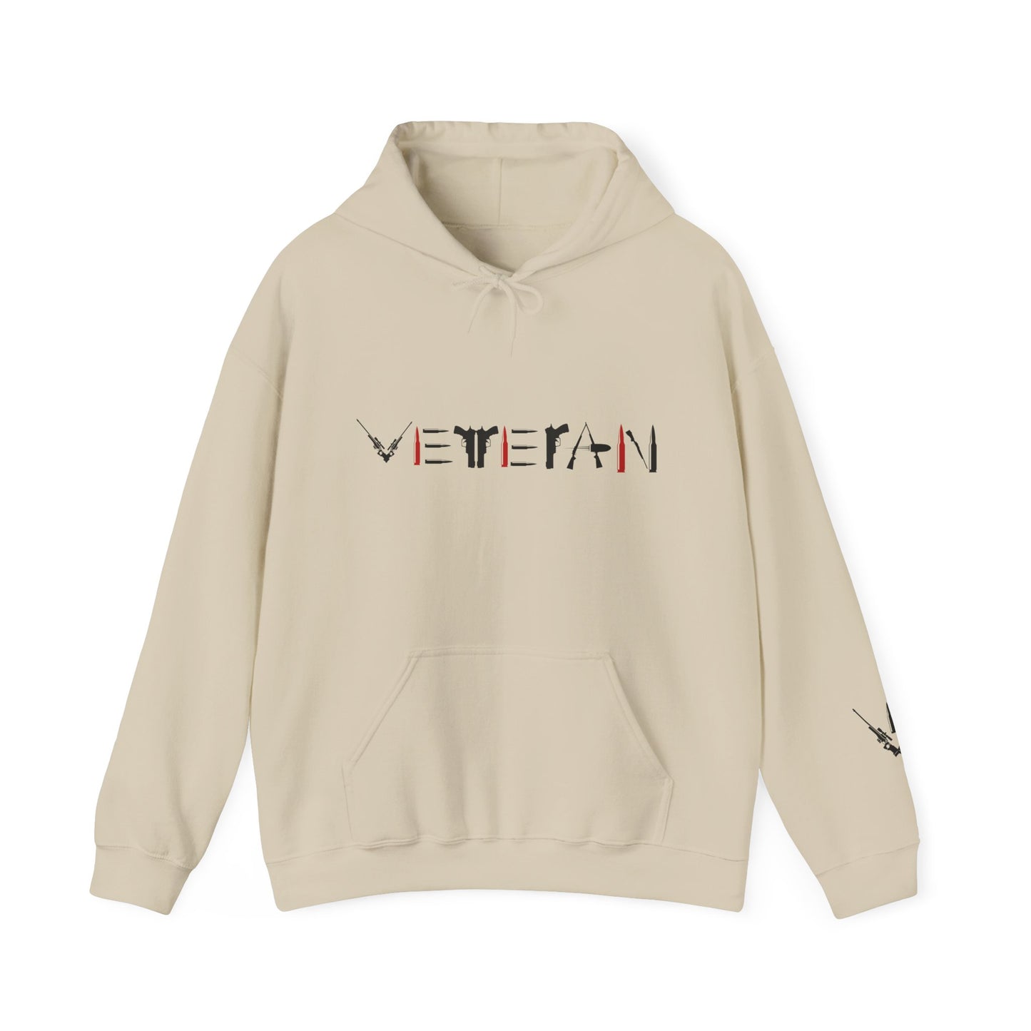 Pew Pew Veteran Inspired Hooded Sweatshirt