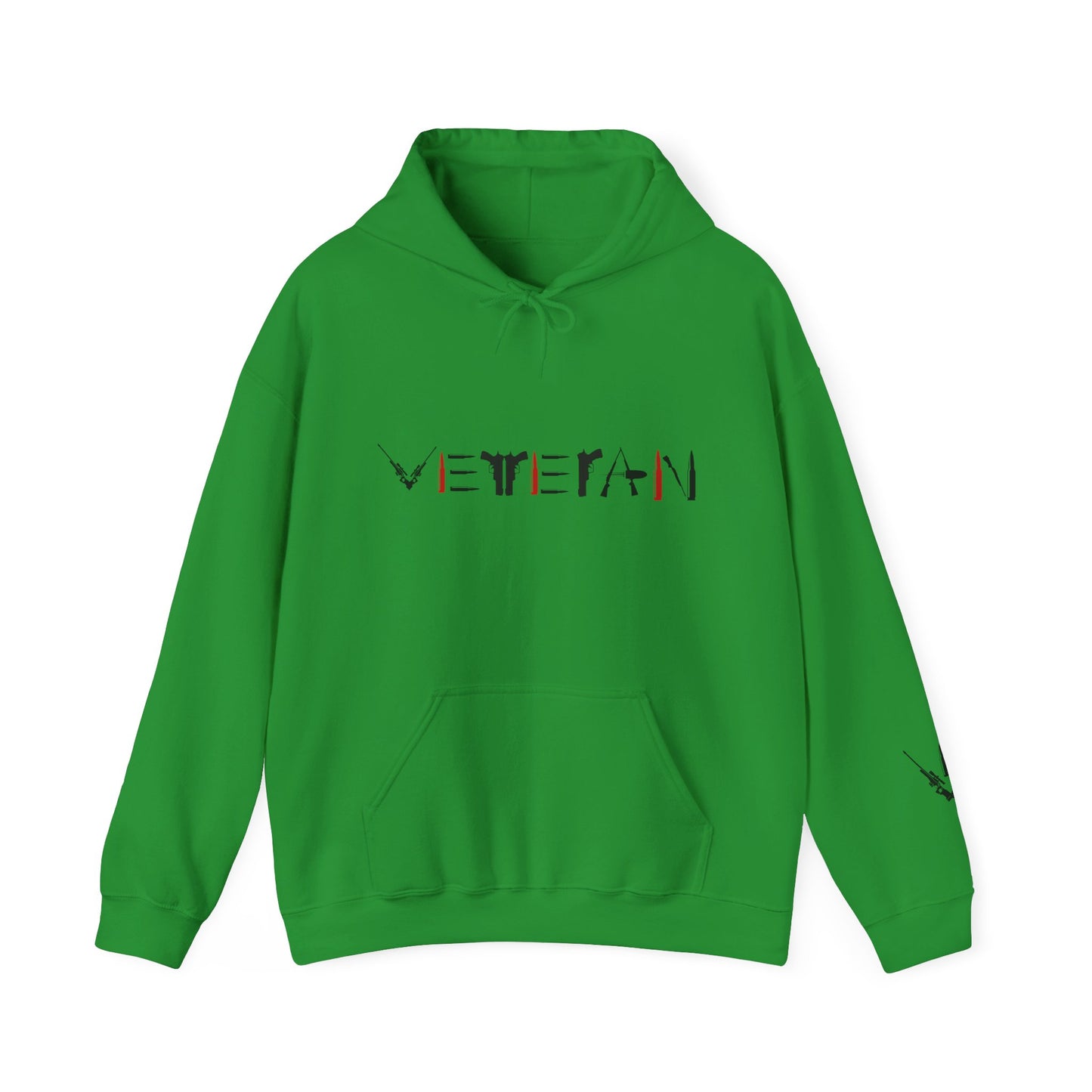 Pew Pew Veteran Inspired Hooded Sweatshirt