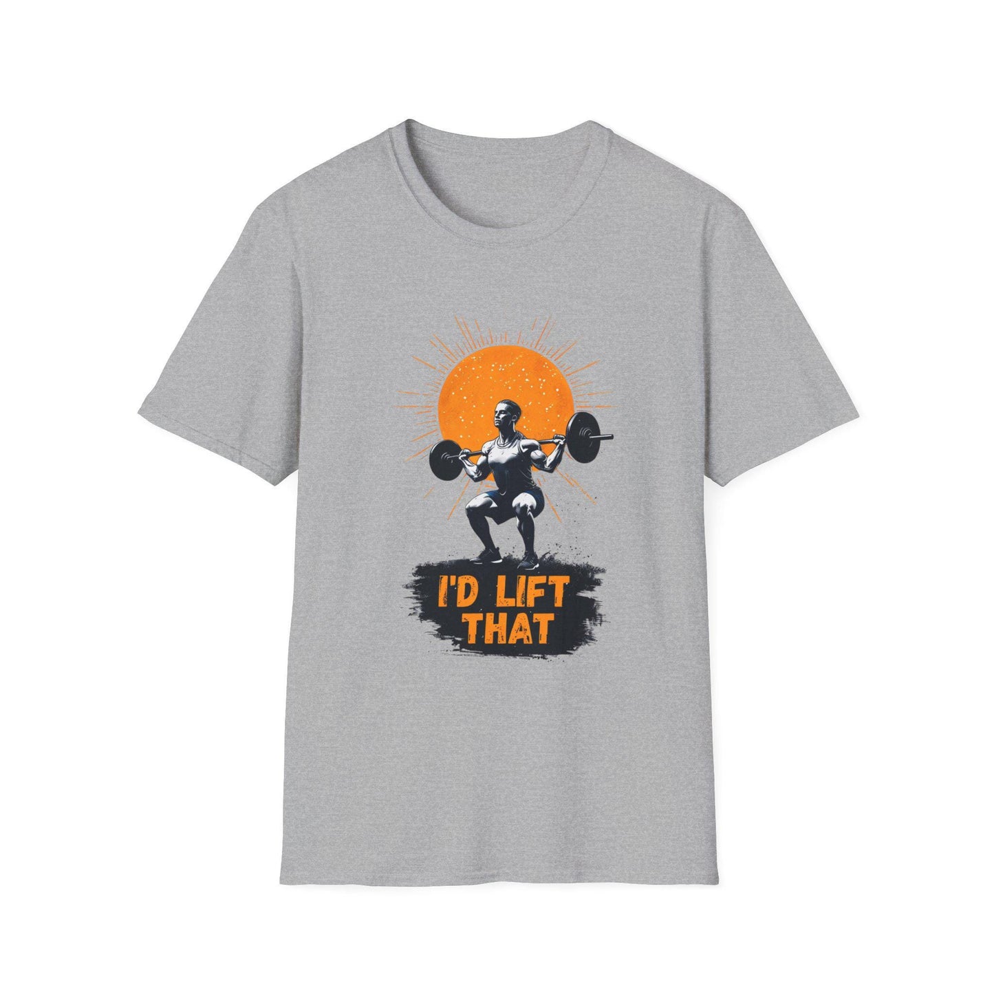 Men's Powerlifting Unisex Softstyle T-Shirt, Exercise Apparel