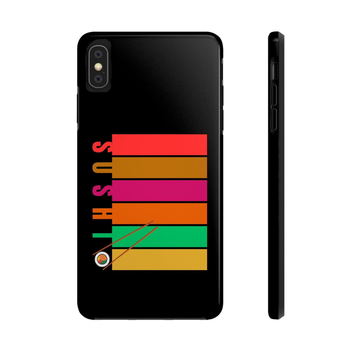 Sushi Lover Phone Case, Durable Tough Cover for Foodies, Cute Sushi Art for Birthdays, Anime Gifts, Unique Kitchen Decor