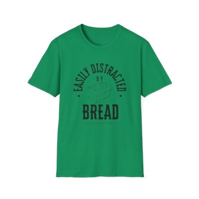 Funny Bread Picture Unisex Softstyle T-Shirt, Foodie Tee