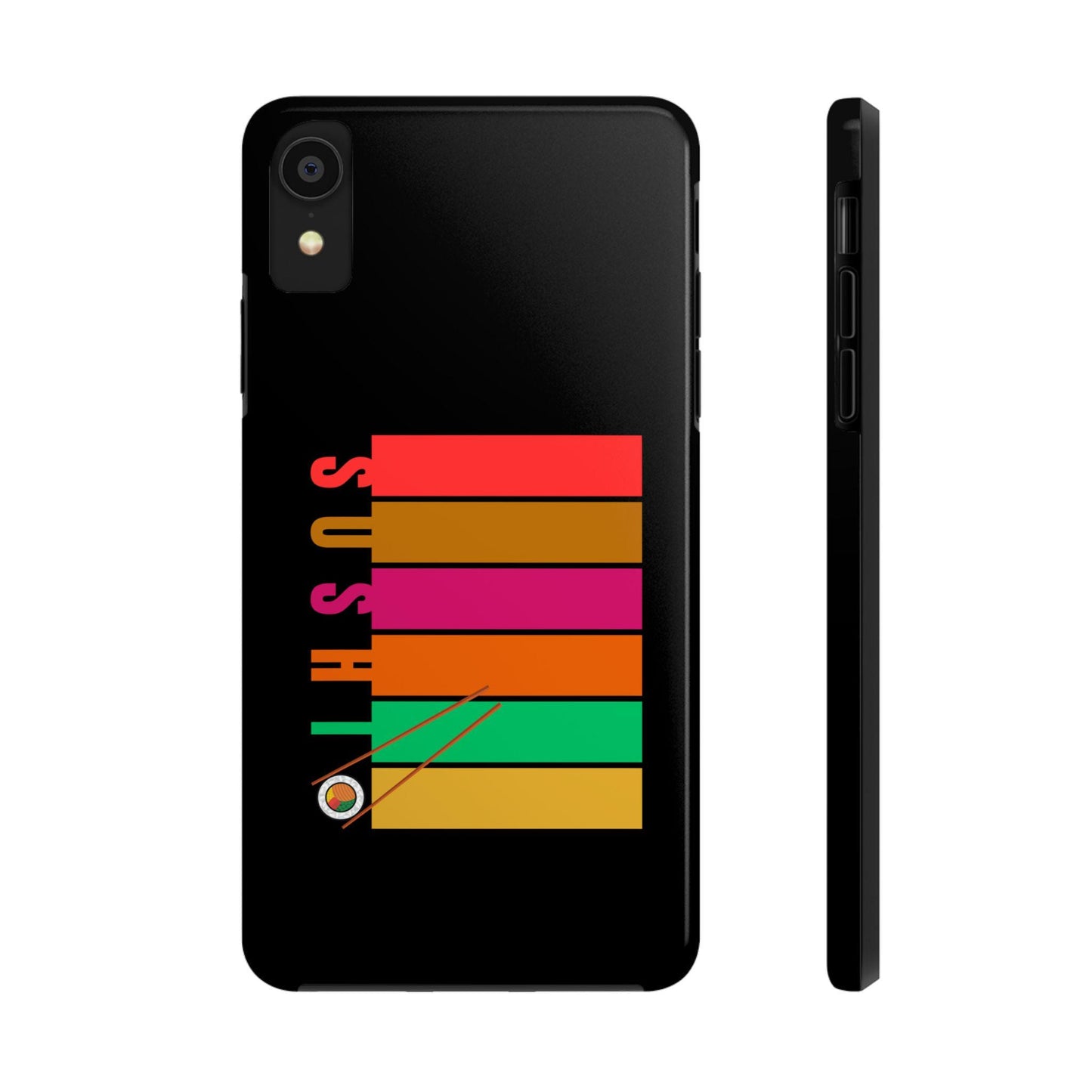 Sushi Lover Phone Case, Durable Tough Cover for Foodies, Cute Sushi Art for Birthdays, Anime Gifts, Unique Kitchen Decor