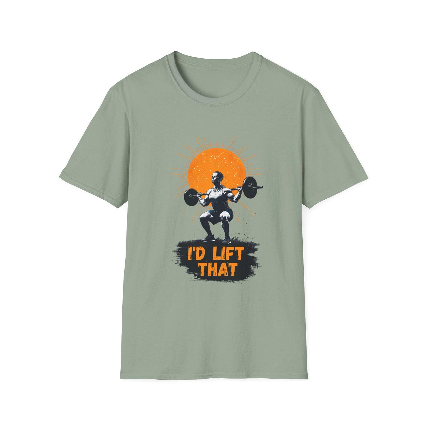 Men's Powerlifting Unisex Softstyle T-Shirt, Exercise Apparel