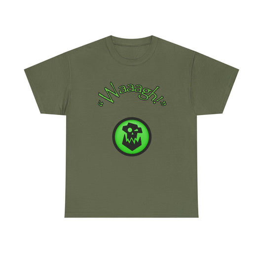 Ork Warhammer Battle Cry Unisex T-Shirt, 40k Inspired Green Boyz Tee